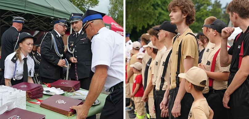 [FOTO] Wilków był pierwszy w powiecie. Urodziny OSP z nawałnicą w tle