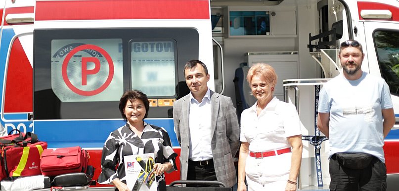 Miasto po raz kolejny wsparło pogotowie. Każdego roku ratują tysiące osób