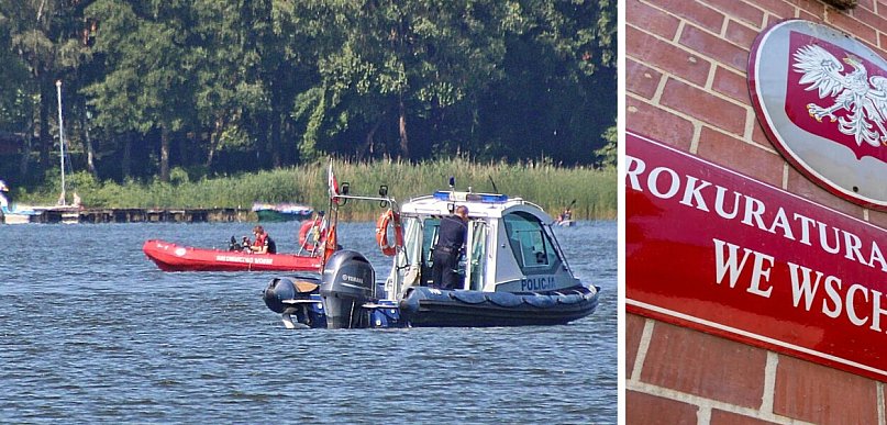 Po tragedii na Jeziorze Sławskim ruszyło śledztwo