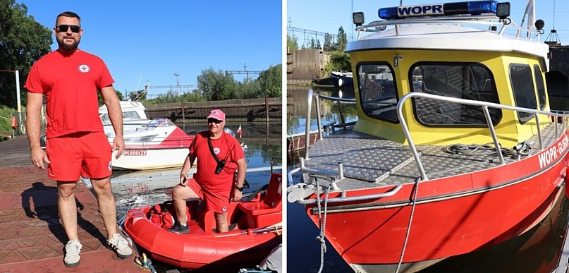 Więcej WOPR-u nad Odrą. Ratownicy rozpoczęli wakacyjne patrole, apelują o rozsądek