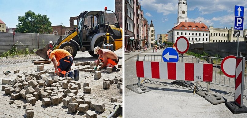 Parafialną poprawiają w ukropie. W Głogowie drogowe poprawki