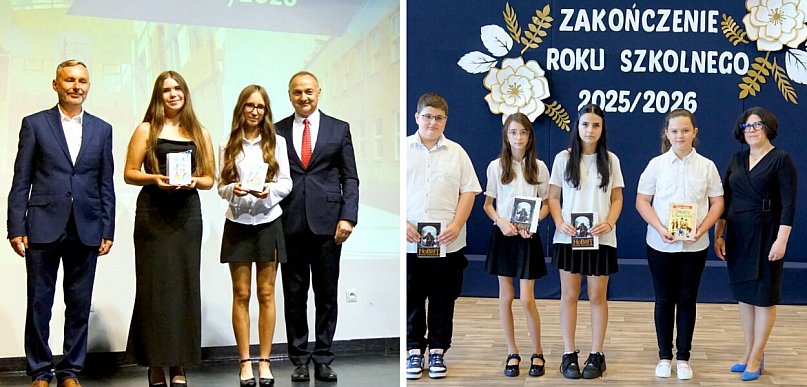 Zakończyli rok szkolny z sukcesami. Wójt nagrodził najlepszych uczniów