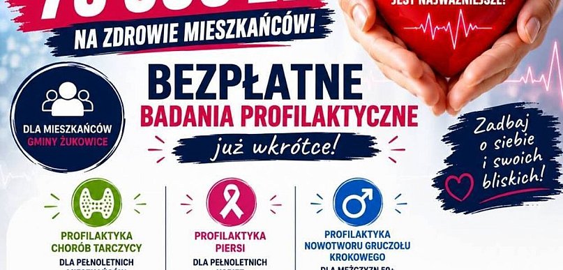 Fundacji KGHM Polska Miedź zaprasza  na bezpłatne badania profilaktyczne