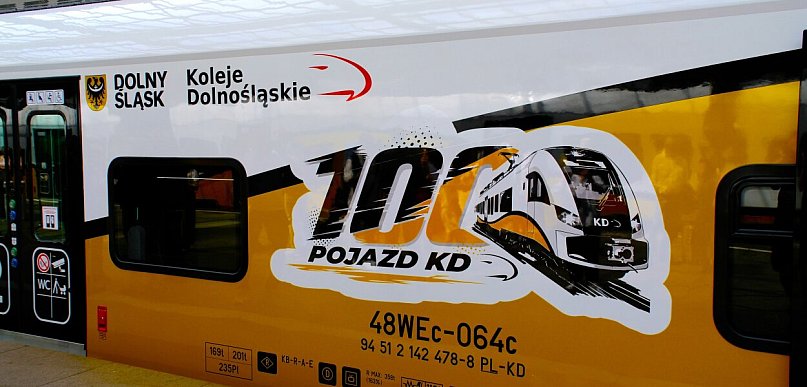 100 pociągów Kolei Dolnośląskich. Kamień milowy dolnośląskiego przewoźnika