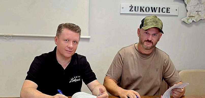 Odbudowa drogi w gminie Żukowice