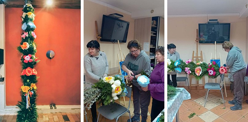 Czterometrowe dzieło z Potoczka. Ta palma robi furorę