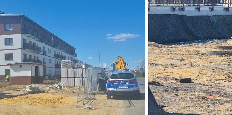 Niewybuch na budowie w Głogowie. Jadą tam saperzy