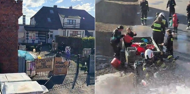 [WIDEO] Zrobili furorę! Wodna bitwa w Przedmościu hitem TikToka