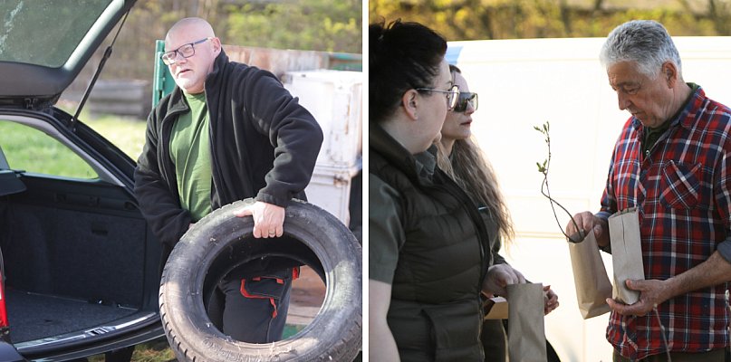 [FOTO] Taka akcja w Głogowie! Tłumy od świtu i kolejki po sadzonki
