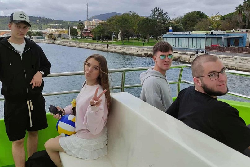 Głogowska budowlanka na praktykach w Portugalii