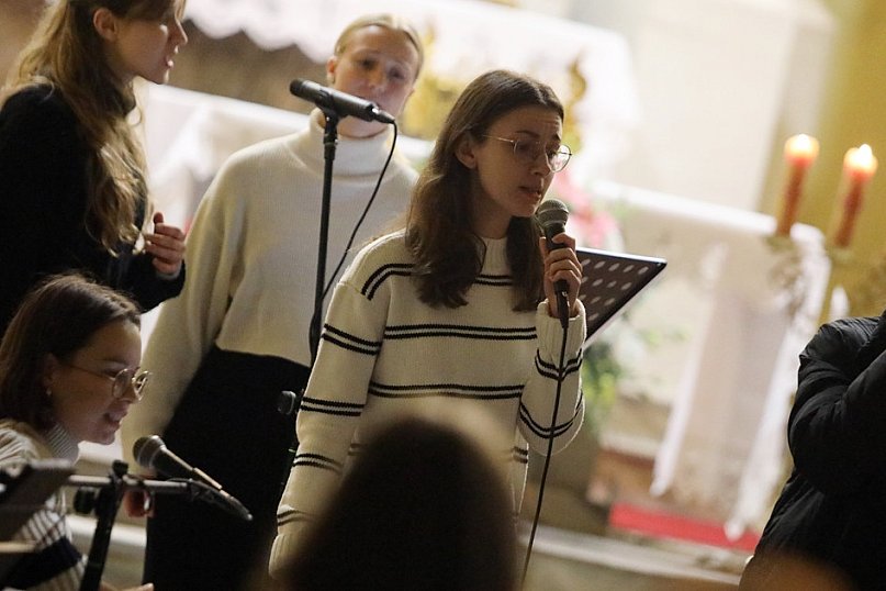 Piękne utwory w kościele i promocja płyty