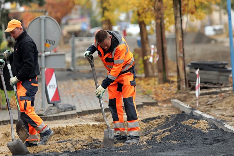 Tutaj prace na Sikorskiego się kończą