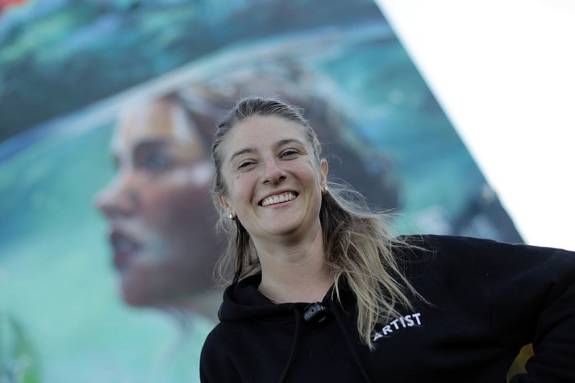 Wielki mural gotowy! A ona zapowiada, że tu wróci