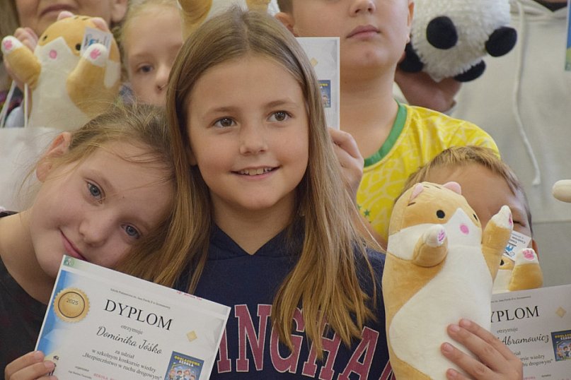 Odblaskowa szkoła w Jerzmanowej