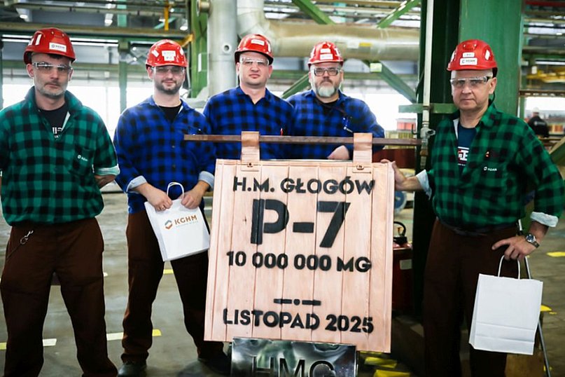 10 000 000 ton miedzi w HMG