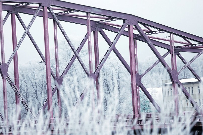 Mroźny, ale jak piękny poranek w Głogowie