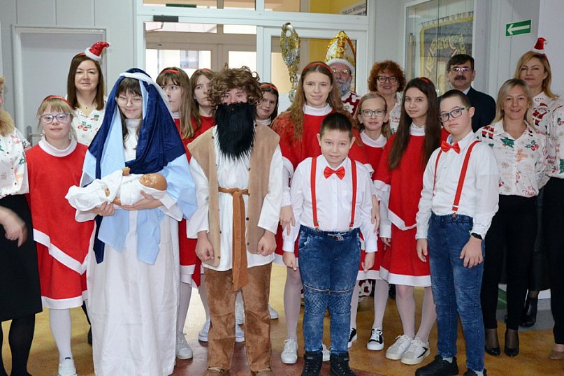 Mikołaj w ZPSW w Głogowie