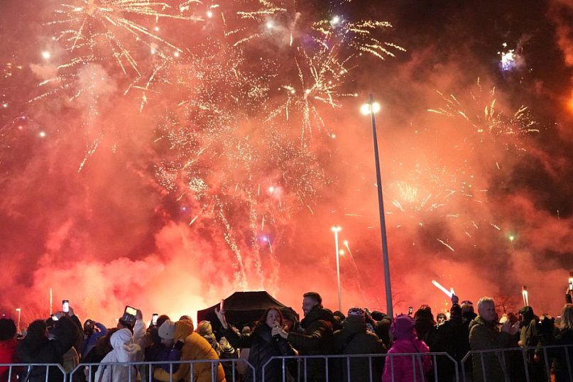 Powitanie Nowego Roku 2026 w Głogowie