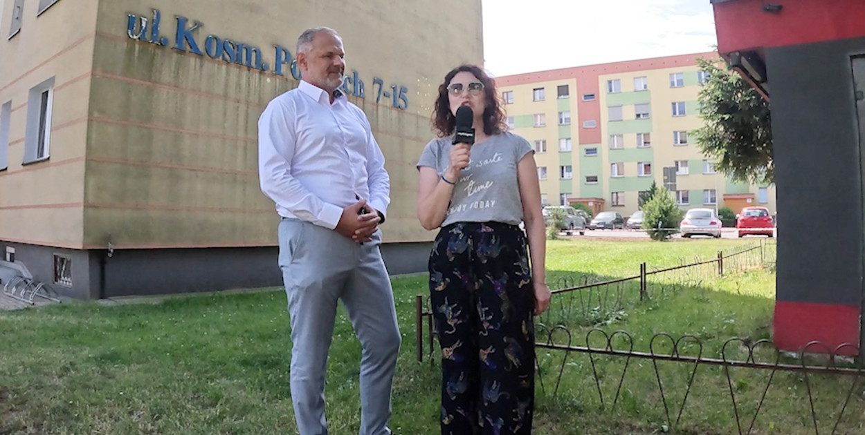 [WIDEO] Ulica Kosmonautów w Głogowie nabrała sensu. I rodzinnych powiązań!