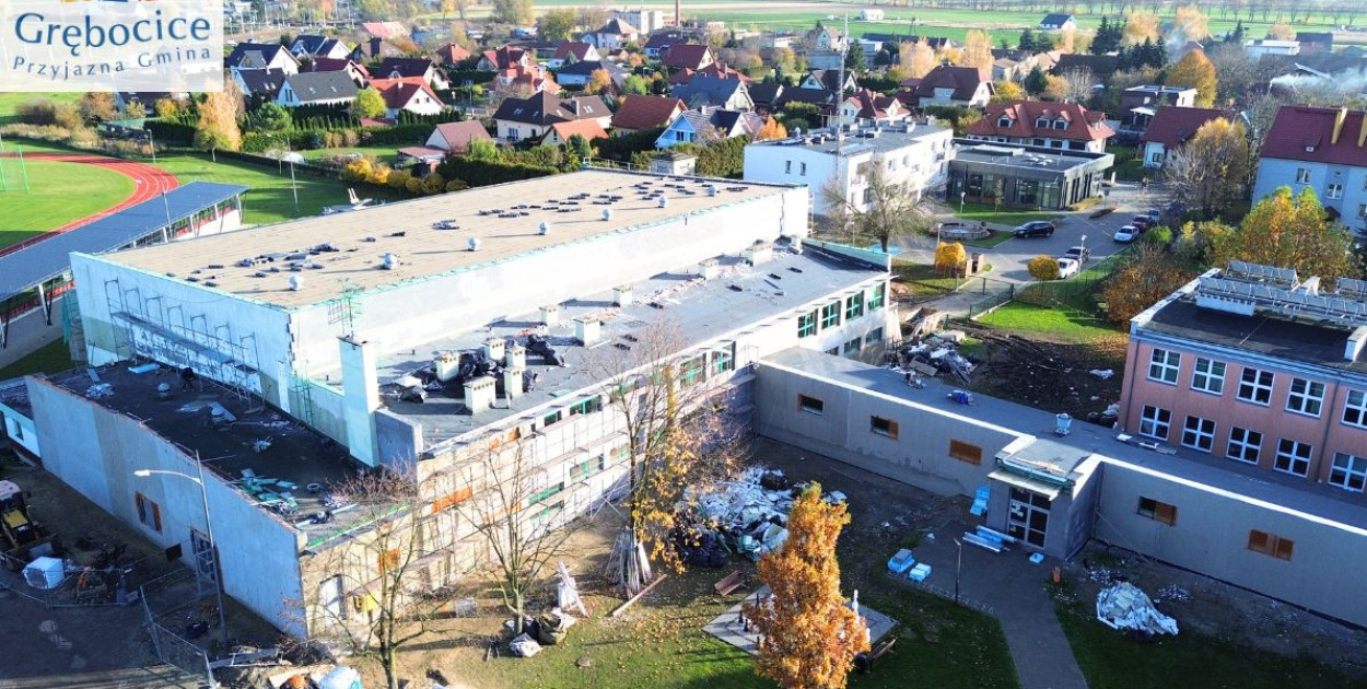 Sala gimnastyczna w Grębocicach przechodzi metamorfozę!