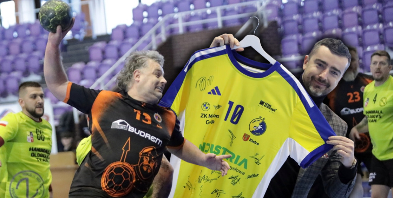 Turniej piłki ręcznej mastersów w Głogowie z charytatywną licytacją na rzecz hospicjum