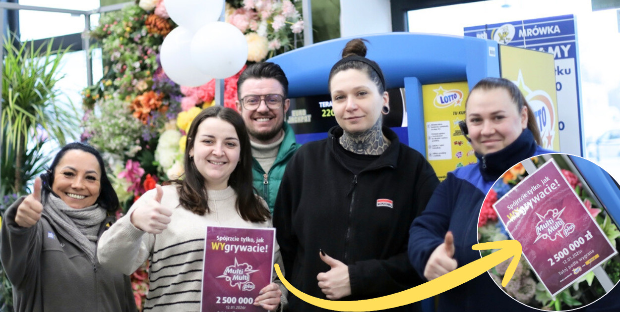 To właśnie tu padła milionowa wygrana!