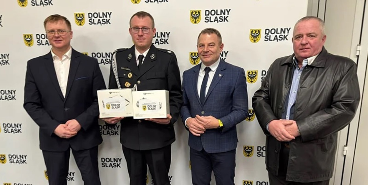 Radość strażaków z gminy Głogów