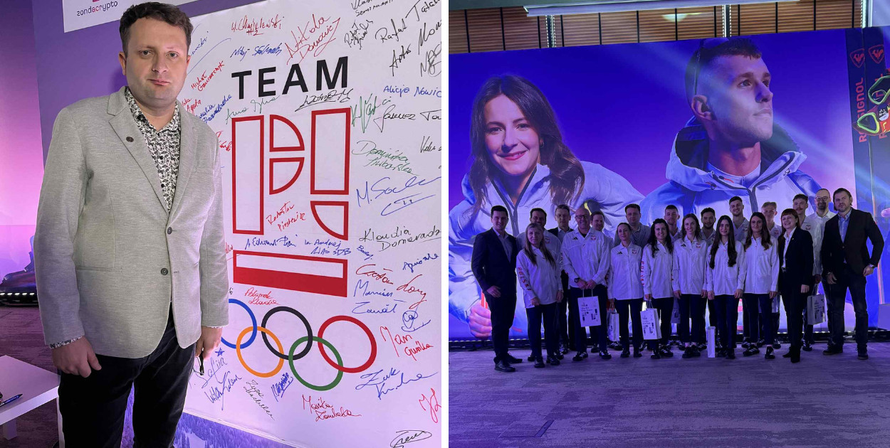 Biathloniści gotowi na igrzyska, a obok nich nasz dziennikarz Mateusz Król