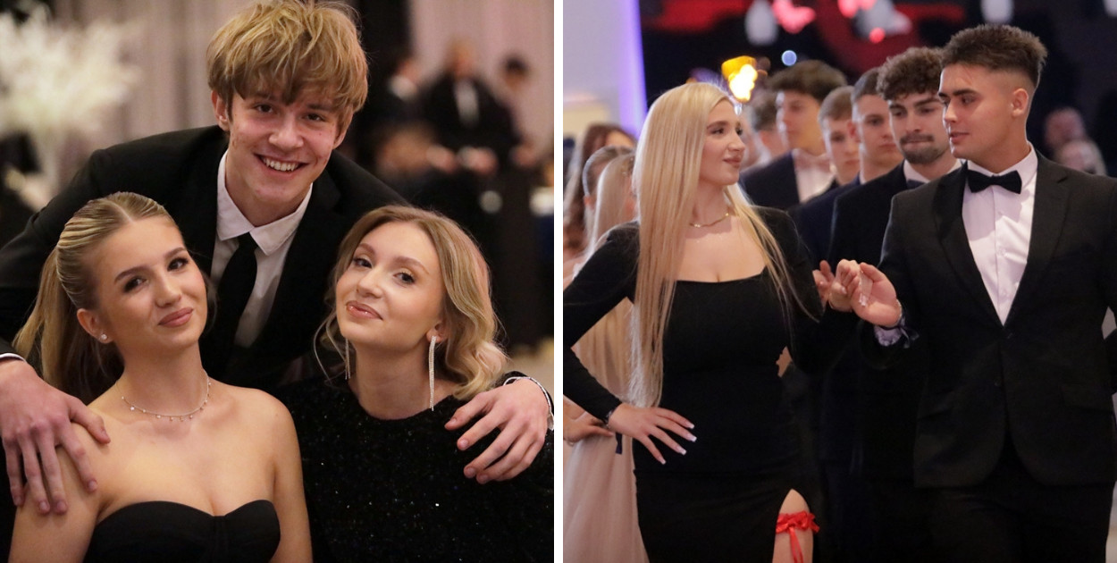 Maturzyści ZSTiO w Głogowie: Polonez za nami, teraz czas na zabawę! [FOTO]