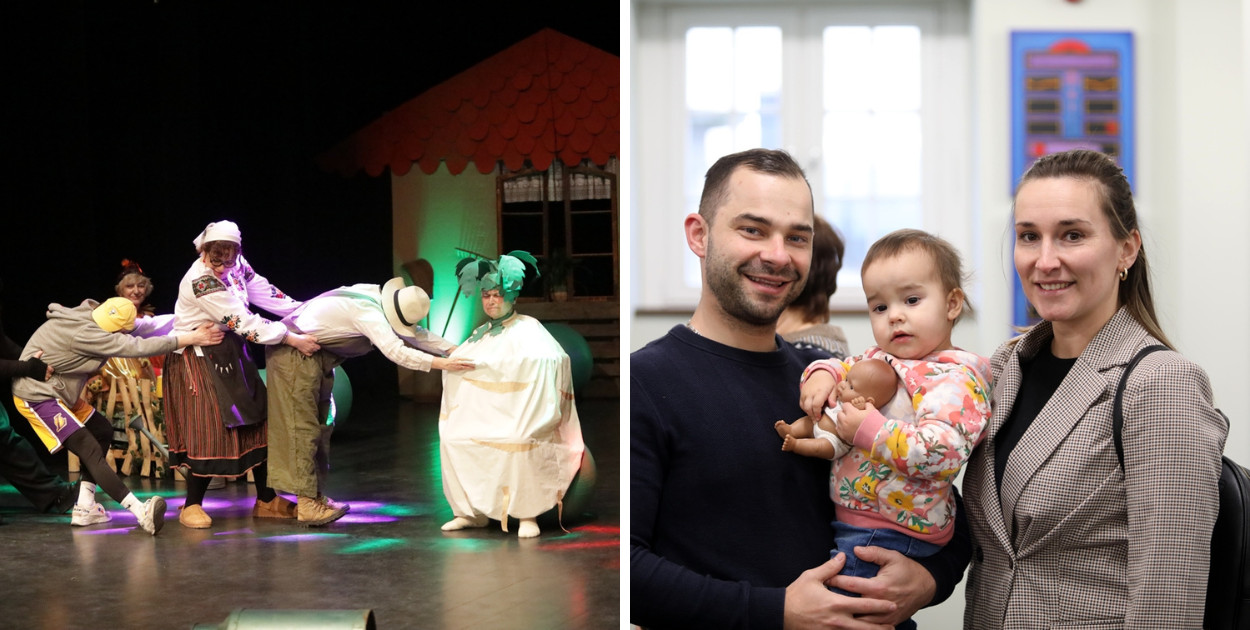 Rzepka poszła w ruch, sala teatru w Głogowie pękała w szwach! [FOTO]