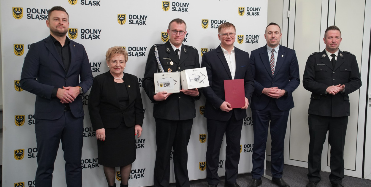 Nowoczesny dron w służbie bezpieczeństwa. OSP KSRG Ruszowice z nowym sprzętem