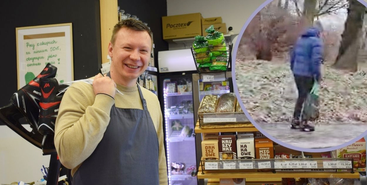 Bohater niezwykłych scen na ulicach Głogowa. Przejechał przez miasto na łyżwach