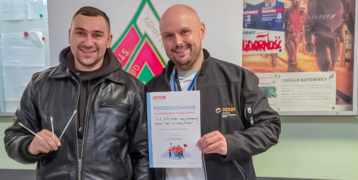 Rekordowa akcja w Zakładach Górniczych KGHM. To gest prosto z serca!