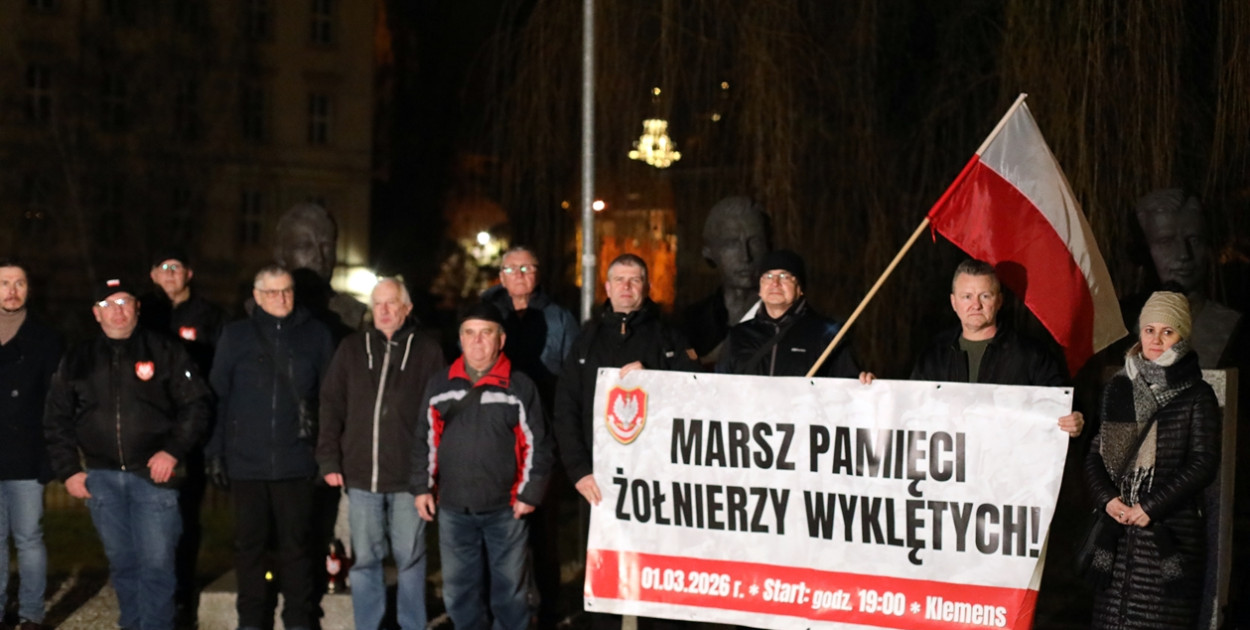 [WIDEO] 1 marca marsz pamięci. Jabłoński: To hołd dla Żołnierzy Wyklętych