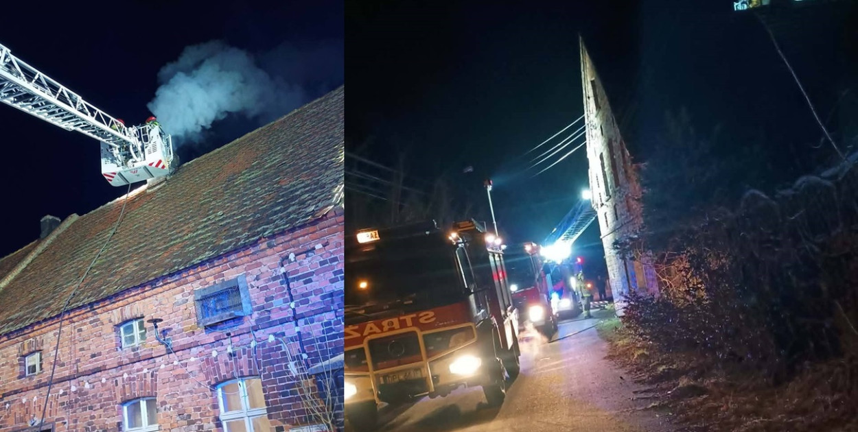 Pożar w Dzikowie. Pod Gaworzycami znów potrzebny kominiarz