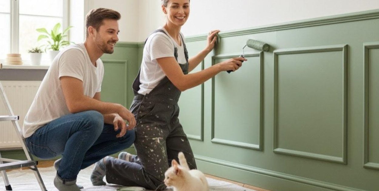 Jak pomalować lamperię? Praktyczny poradnik