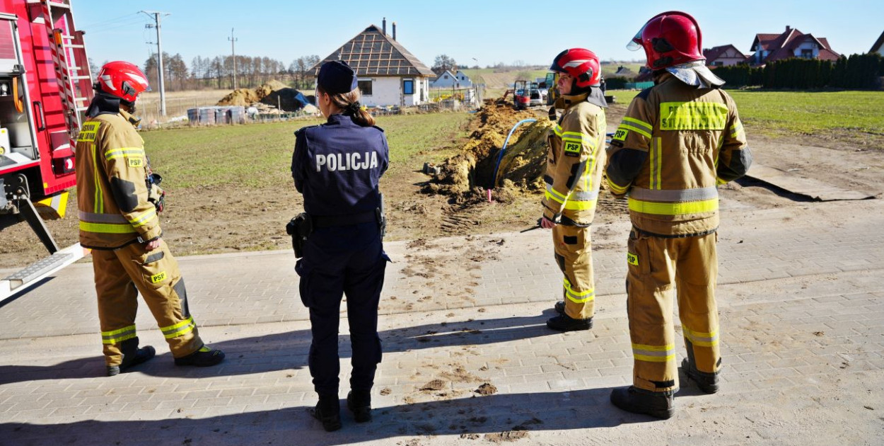 Niewybuch na budowie. Alarm w Jaczowie! [FOTO]