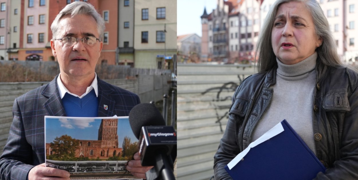 [WIDEO] Wojna o blaszany płot w Głogowie. Majewski ostro o radnych