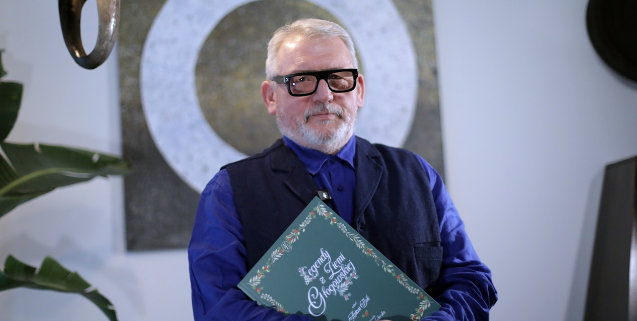 Legendę "O rybaku i ostrzegającej nimfie" czyta Zbigniew Rybka