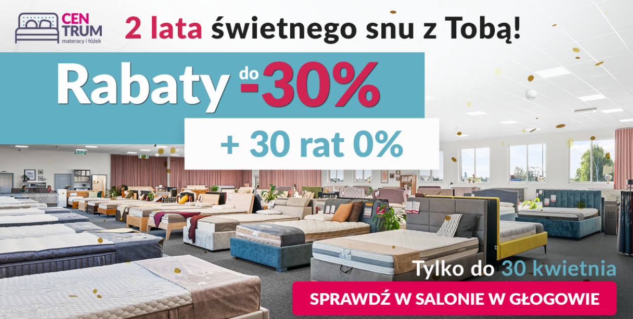 Do Głogowa przyjeżdżają po dobry sen. Sypialnioland świętuje 2. urodziny