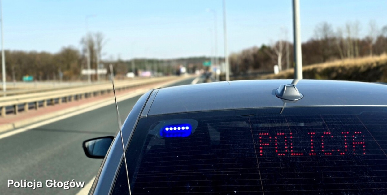 Stracił prawo jazdy, bo pędził motocyklem. Głogowska grupa SPEED w akcji