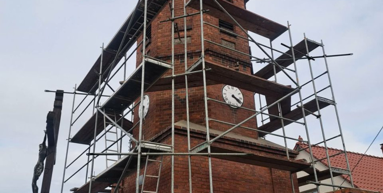 Remont kaplicy w Chociemyśli wznowiony!