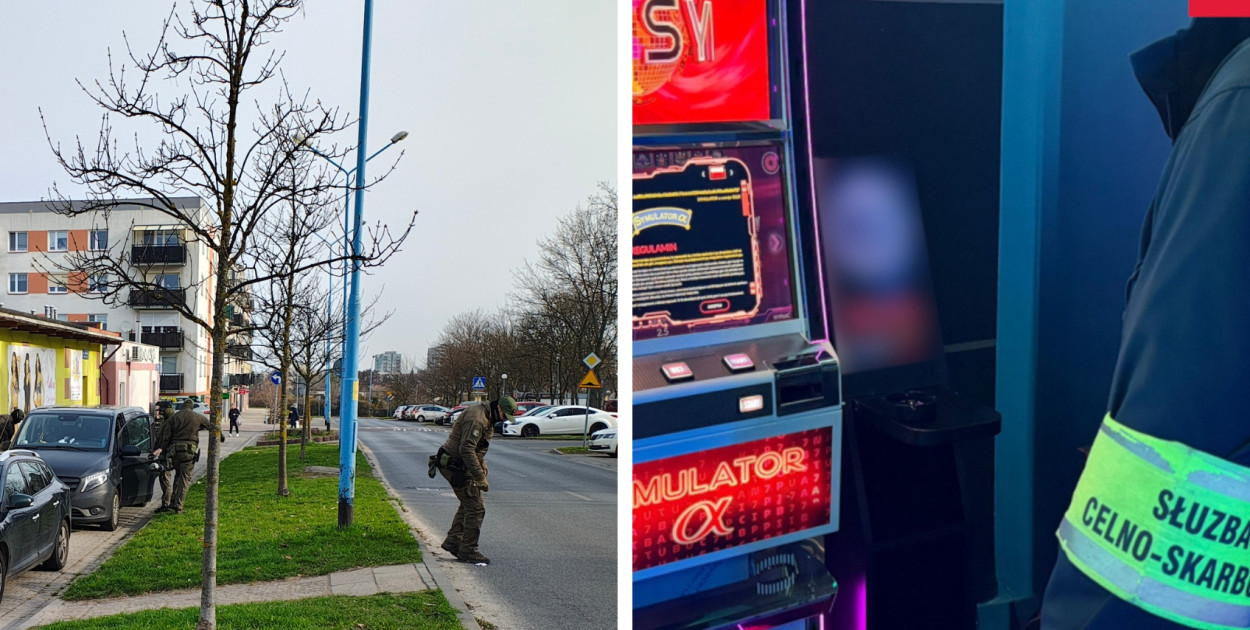 Nalot na nielegalny salon gier w Głogowie. To część wielkiej akcji KAS