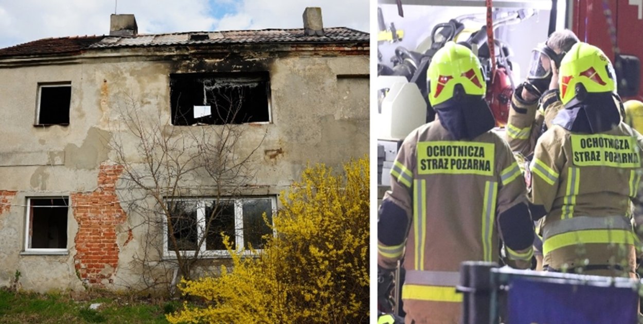 Wypaloną melinę trzeba zabezpieczyć! Zanim w Serbach dojdzie do tragedii