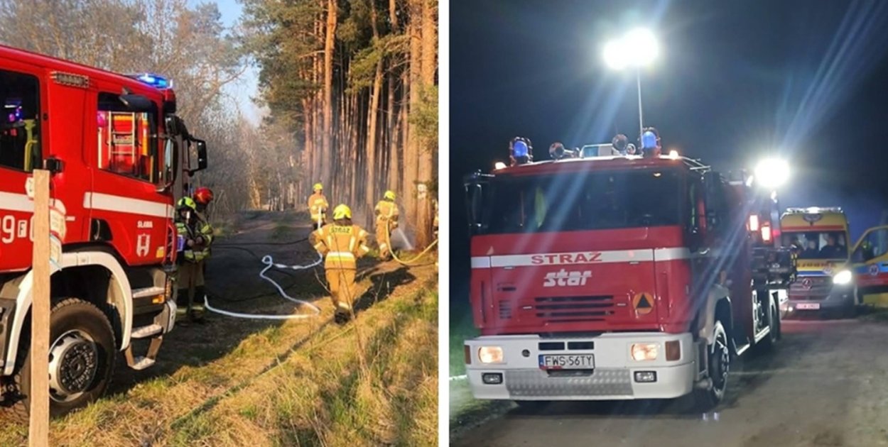 Gaszą w dzień i w nocy. Dom, jednostka i nieużytki