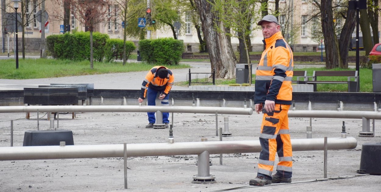 Coraz bliżej uruchomienia fontanny w Parku Słowiańskim. Woda popłynie wkrótce