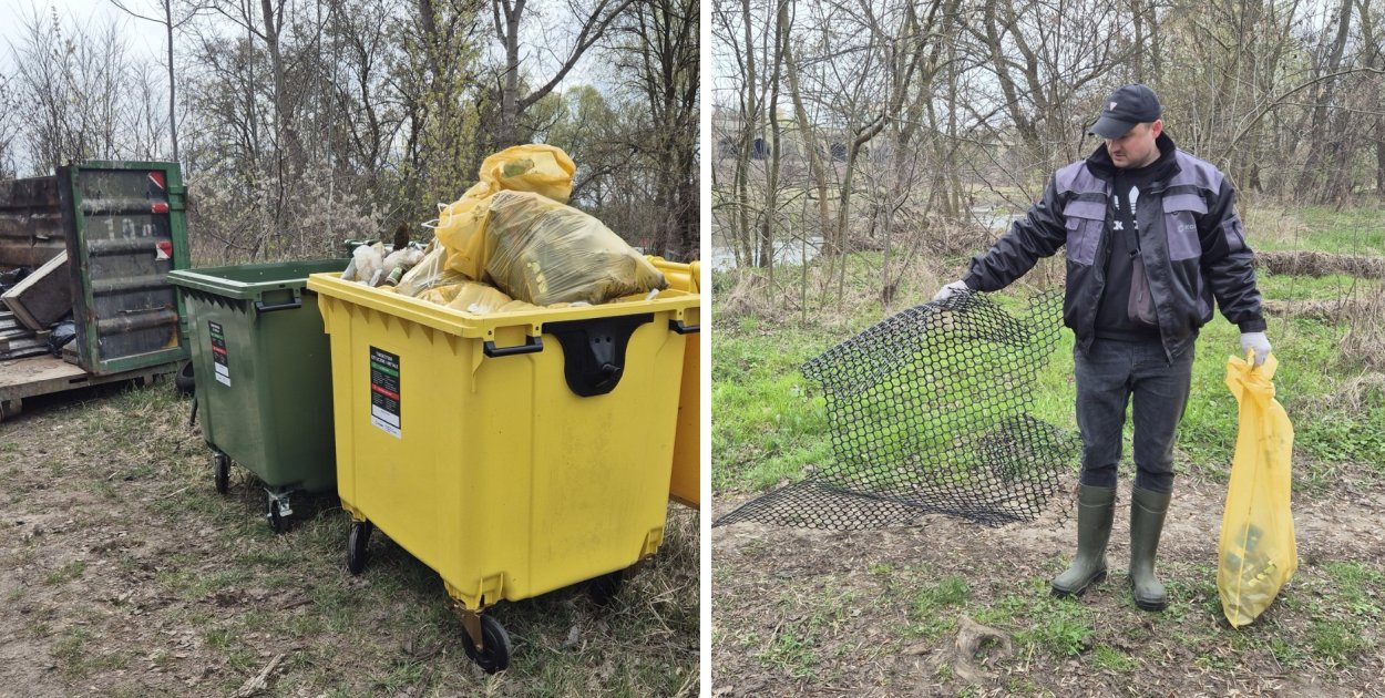 Polityka Odry nie wyczyści. W Głogowie sprzątają rzekę i debatują