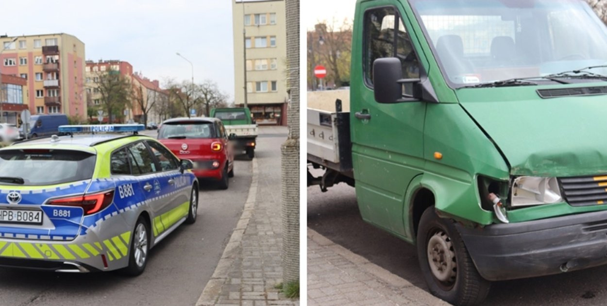 Mercedesem uderzył w Fiata. Kolizja na pl. Tysiąclecia w Głogowie