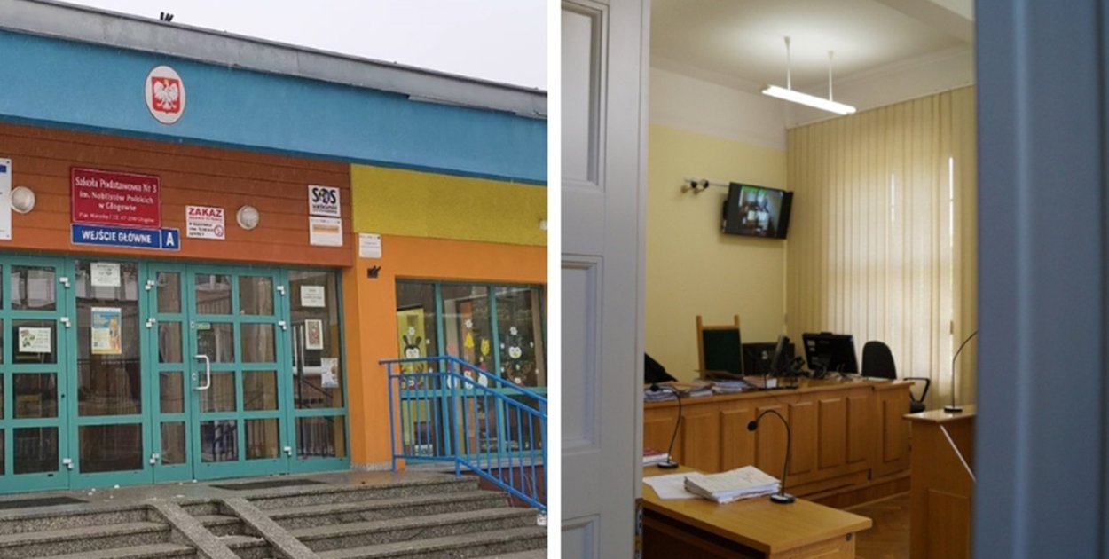 Uczeń SP 3 przesłuchany w głogowskim sądzie. Zeznania są rozbieżne
