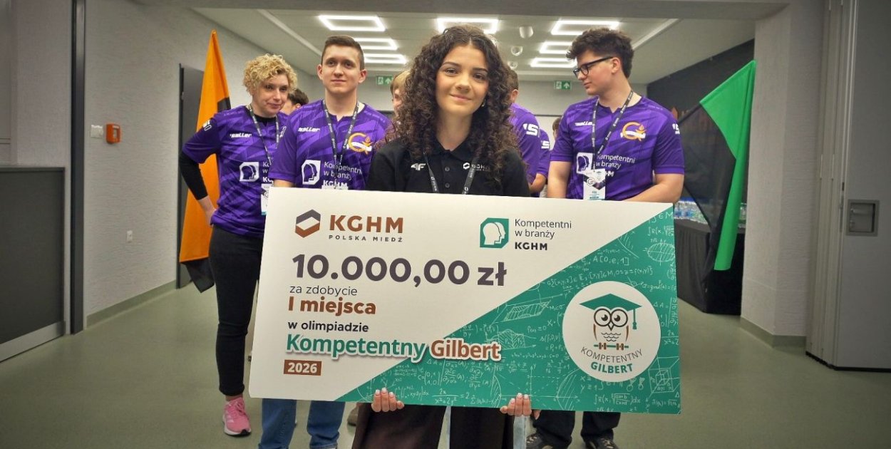 Kompetentny Gilbert 2026. Znamy zwycięzców III edycji Olimpiady wiedzy o KGHM